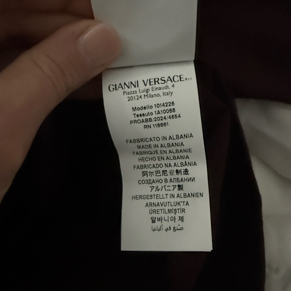 NWT VERSACE Men’s Cotton Jersey - Picture 6 of 8